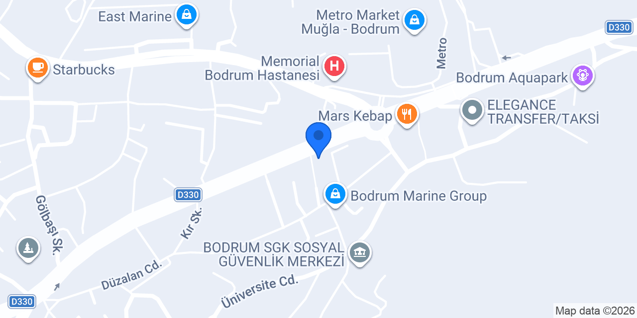Bodrum Kamyonet konumu