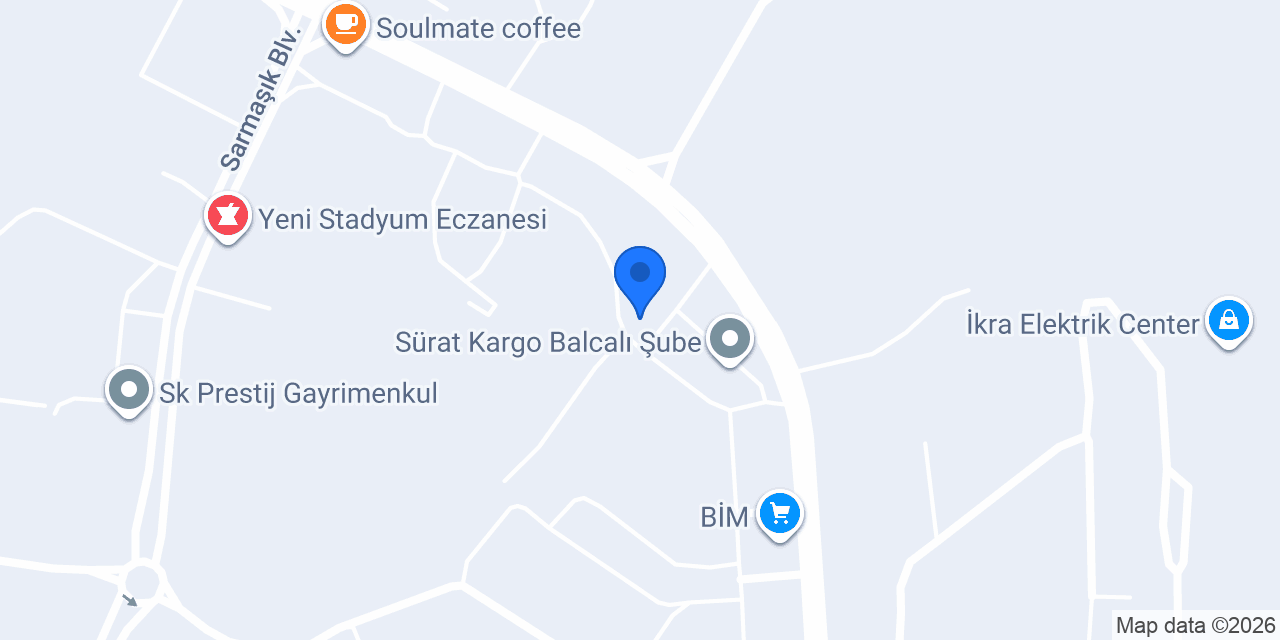 Sarıçam Defne Sağlık Kabini konumu