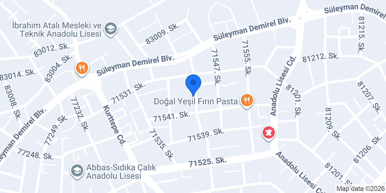 Aygül Oto Elektrik konumu