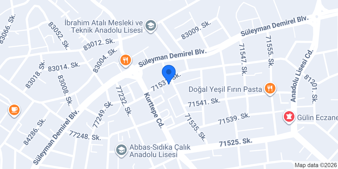 İlk Adana Süper Market 2 konumu