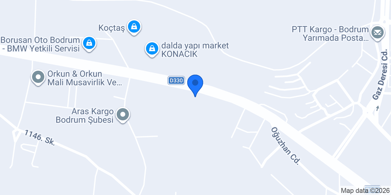 Ümmetoğlu Otomotiv konumu