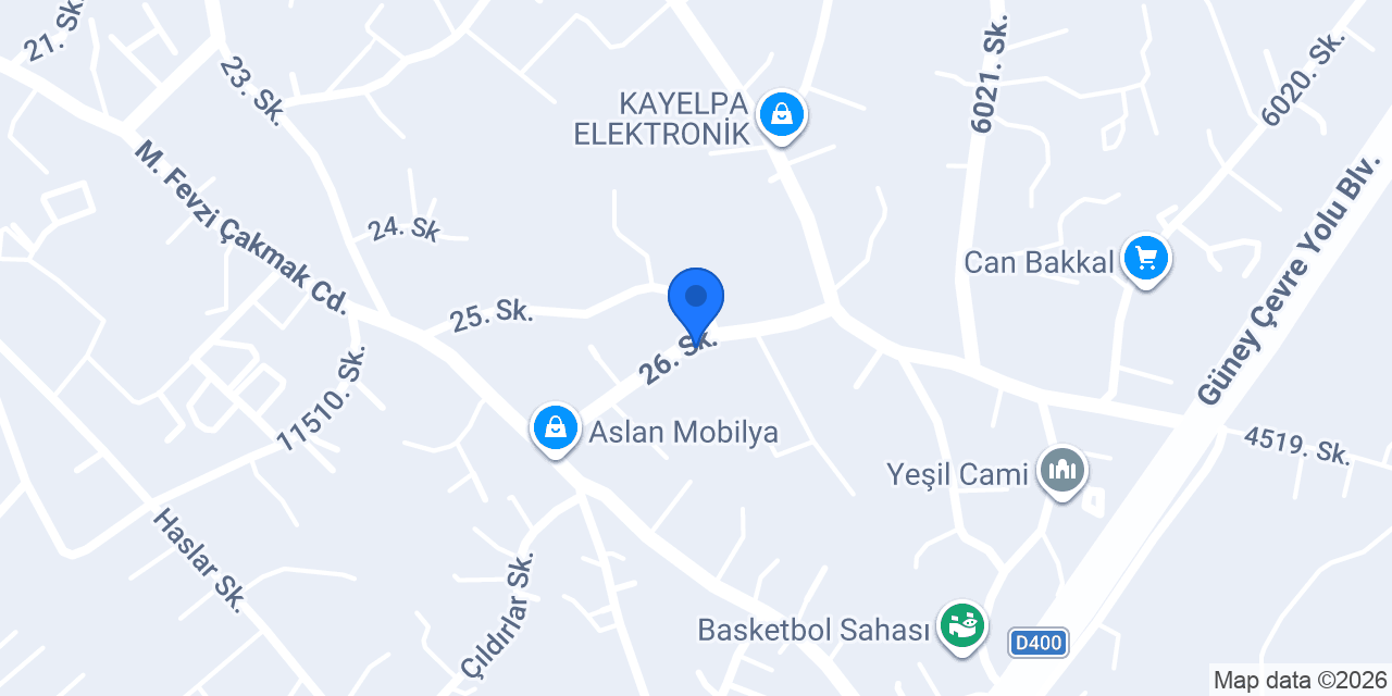 Damak Tadım konumu