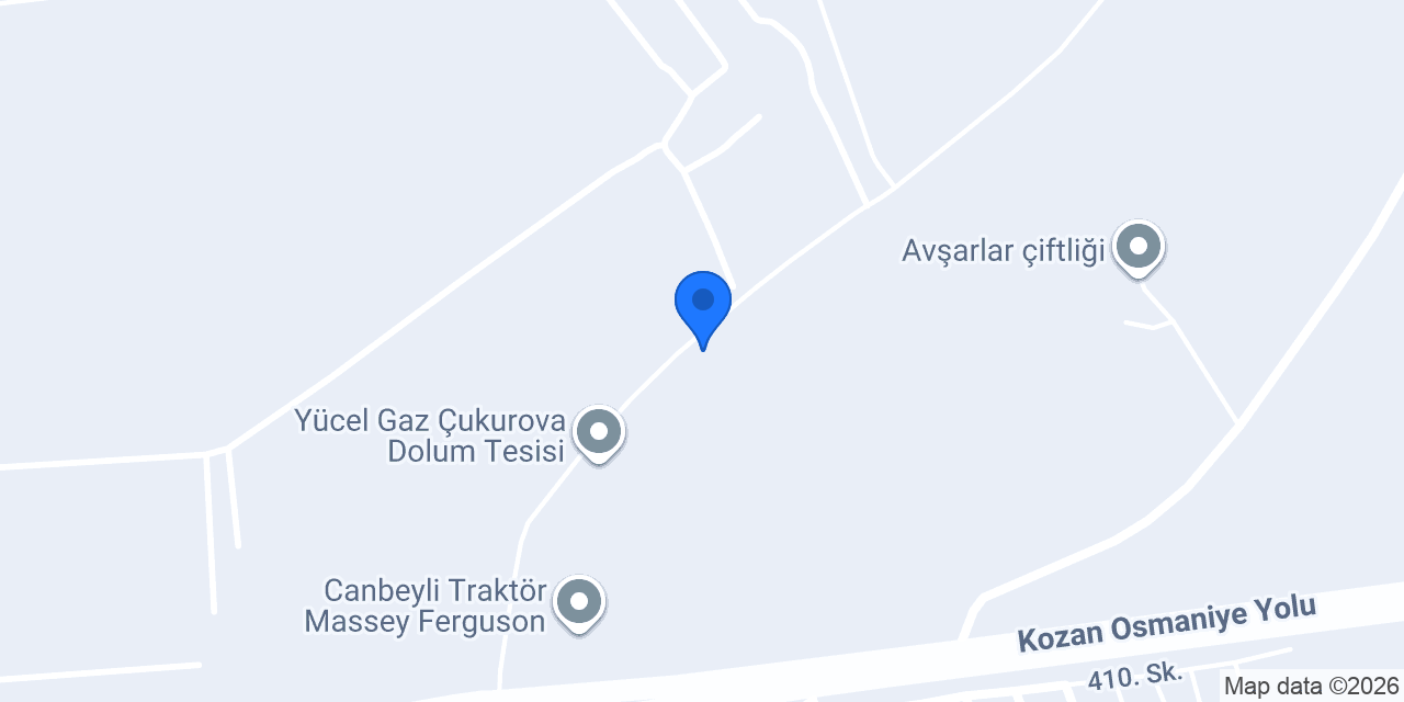 Fenermekanik Ceyhan Fabrika konumu