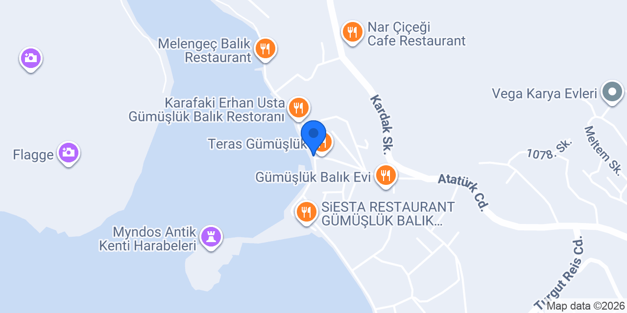 Aquarium Balık Restaurant konumu