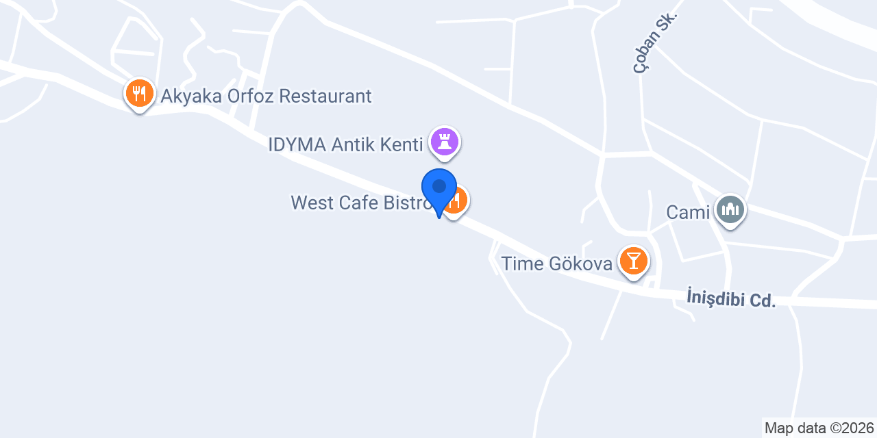 Cennet Restaurant - Azmak Başı Akyaka konumu