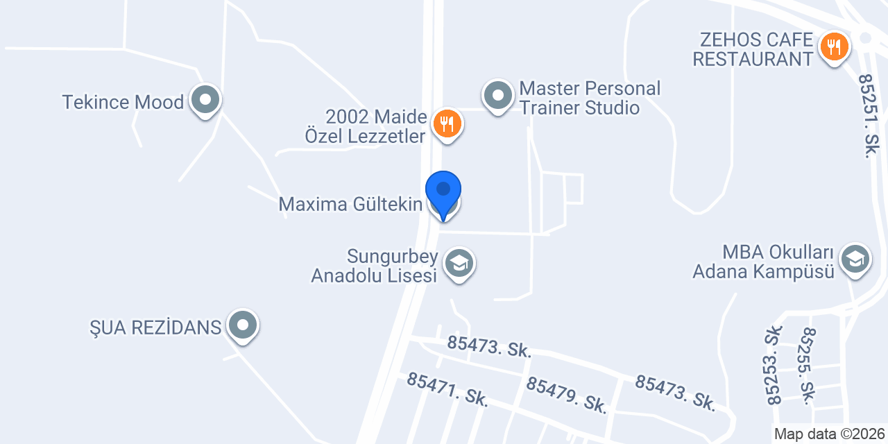 Maxima Gültekin konumu