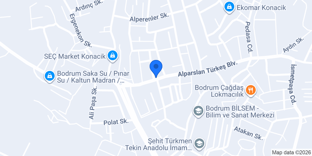 Atıcı Tesisat konumu