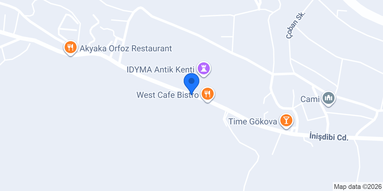 Akyaka Merkez Taksi konumu