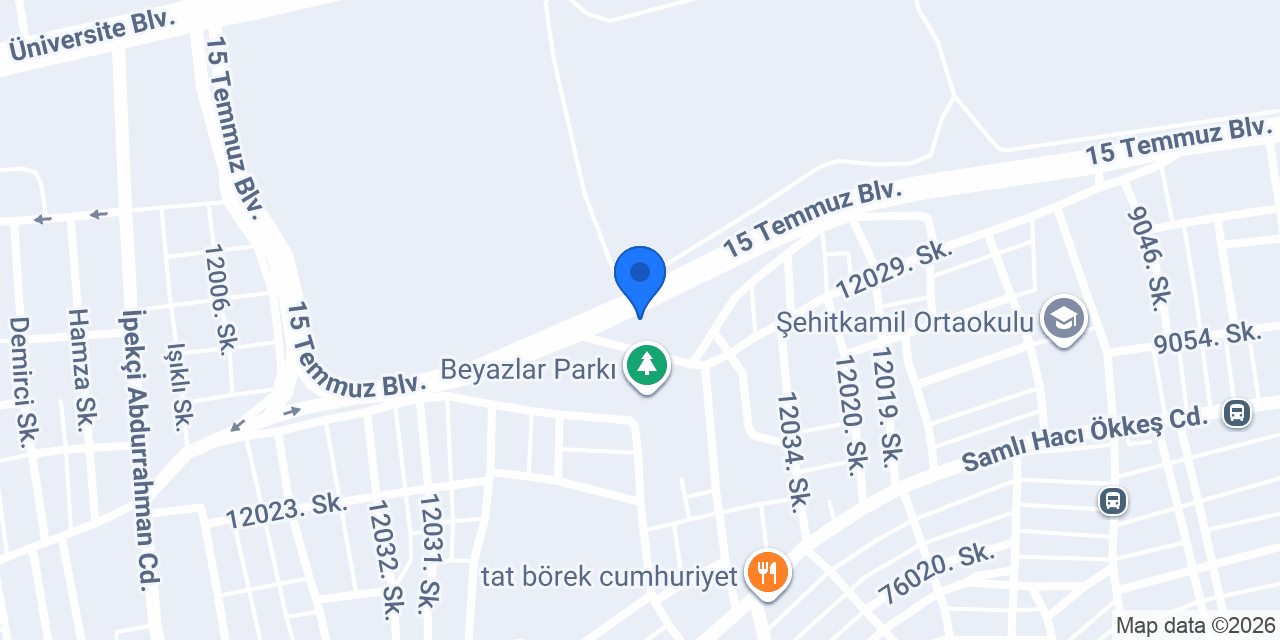 Köfteci Halil Usta konumu