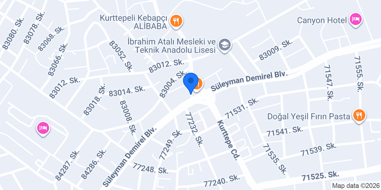 Saloon Alihan Uluğ konumu