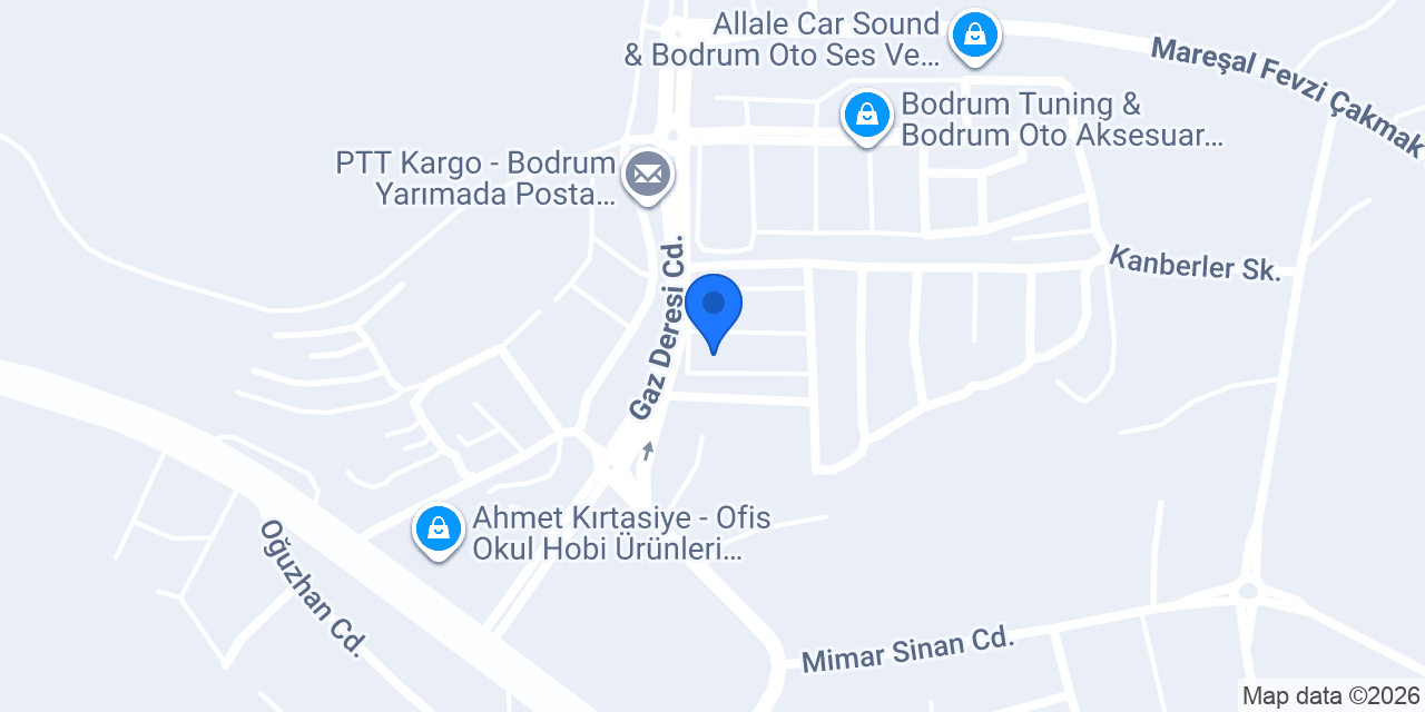 Başaran Demircan Mimarlık konumu