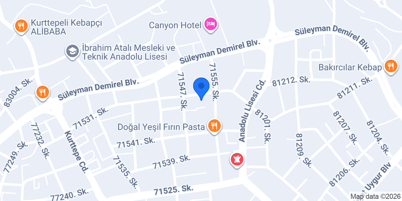 Yurt Sağlık Kabini konumu