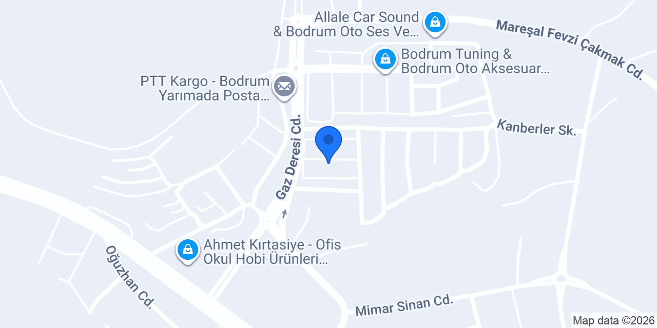 Oteki Hukuk Bürosu konumu