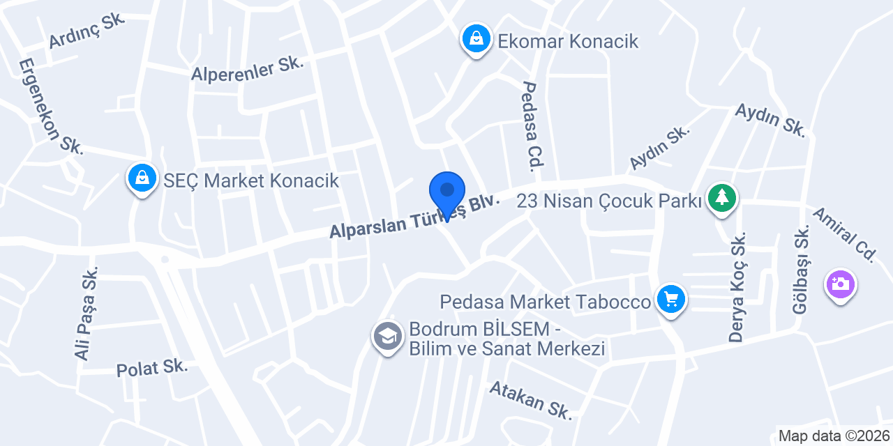 Konacık Taş Fırın konumu
