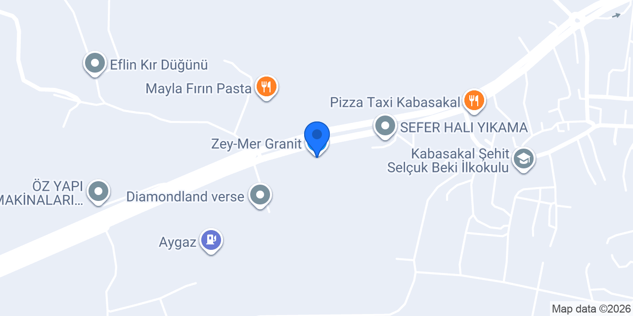 Zey-Mer Granit konumu