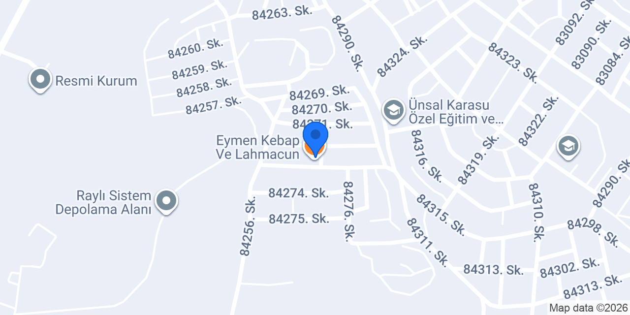 Eymen Kebap Ve Lahmacun konumu