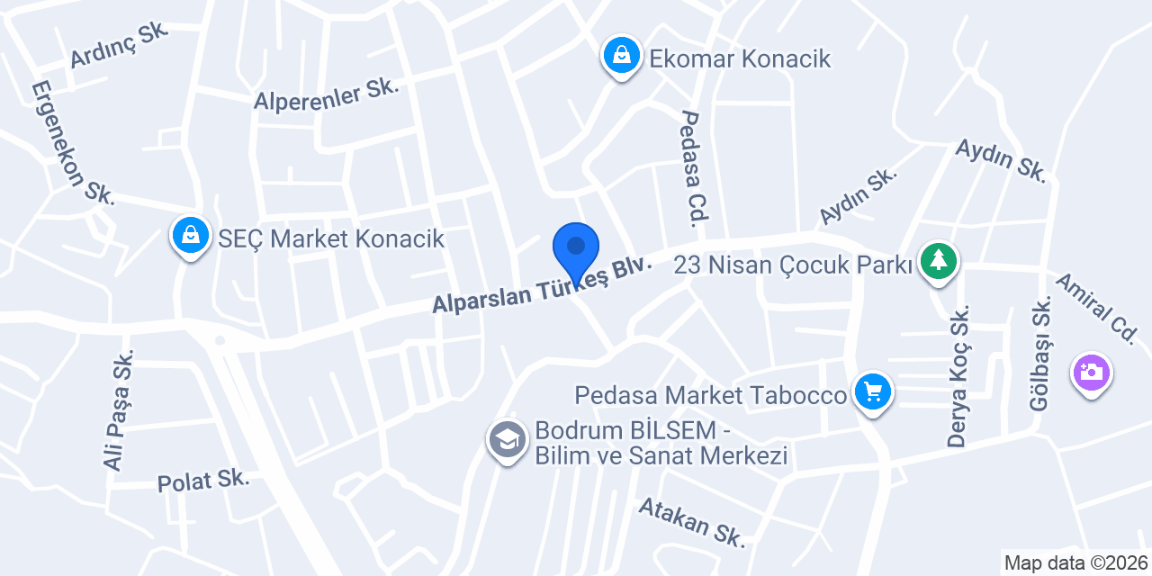 Mutlu Kuaför konumu