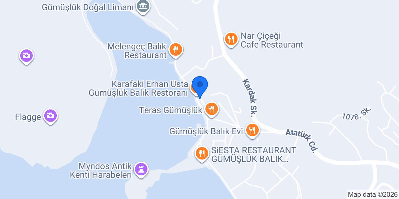 Zeytun Balık Restaurant konumu