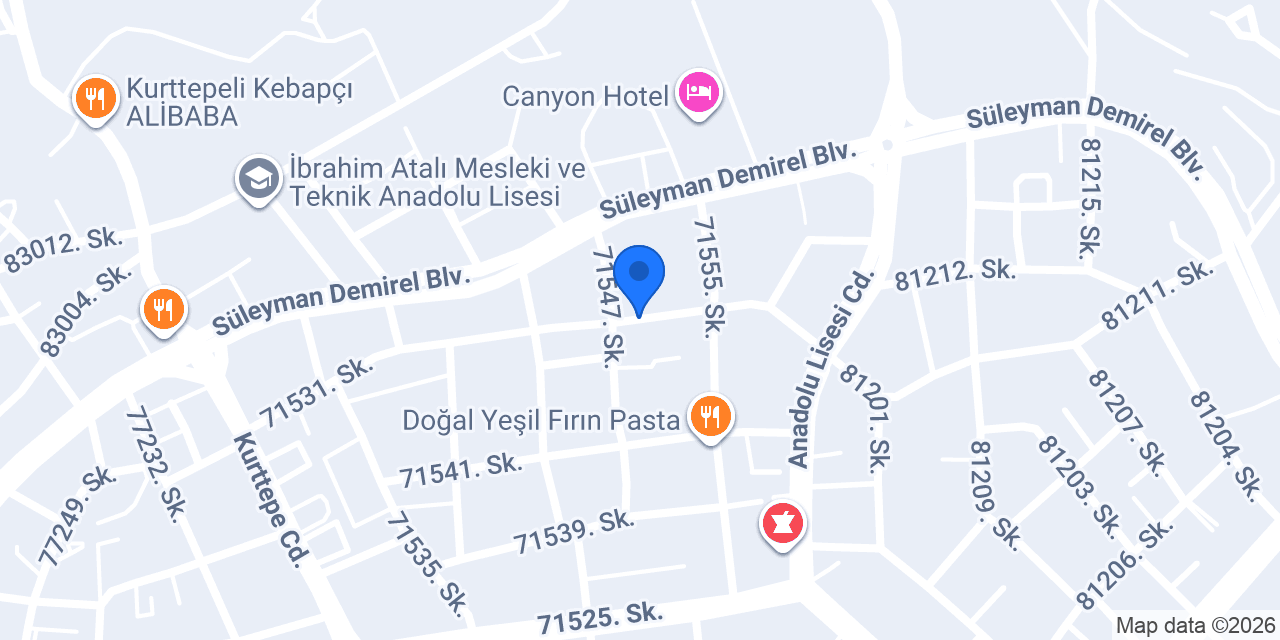 Meşale Garage konumu