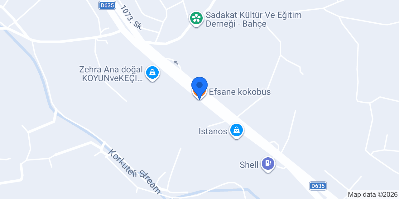 Efsane kokobüs konumu