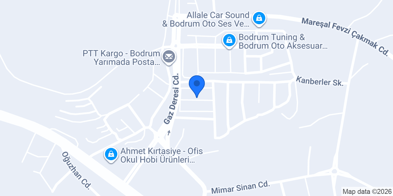 Cabaretto Bodrum konumu