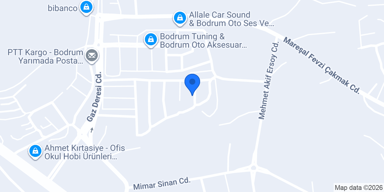 Yaman Oto Servis konumu