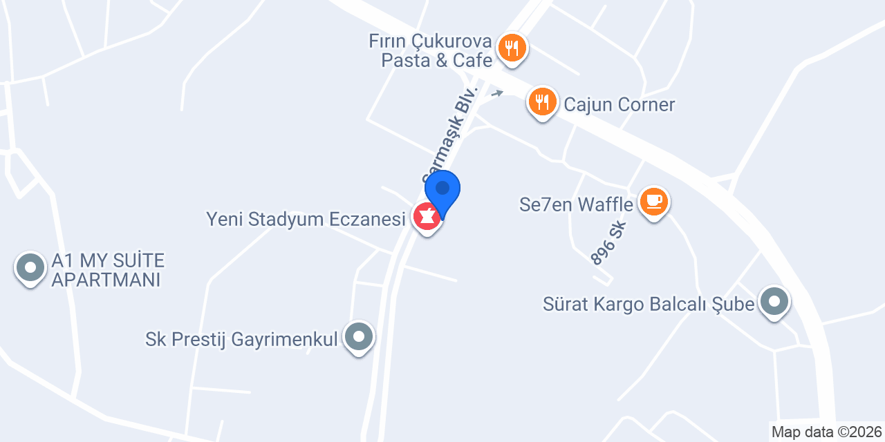 5 OCAK ECZANESİ konumu