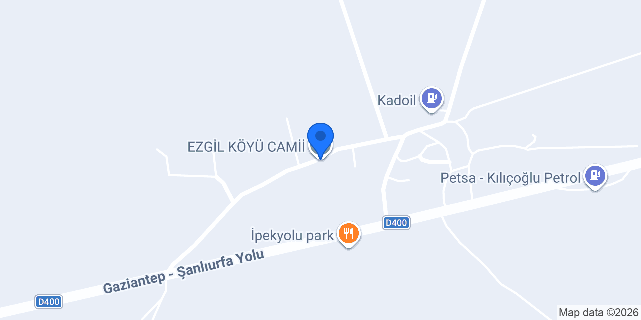 EZGİL KÖYÜ CAMİİ konumu