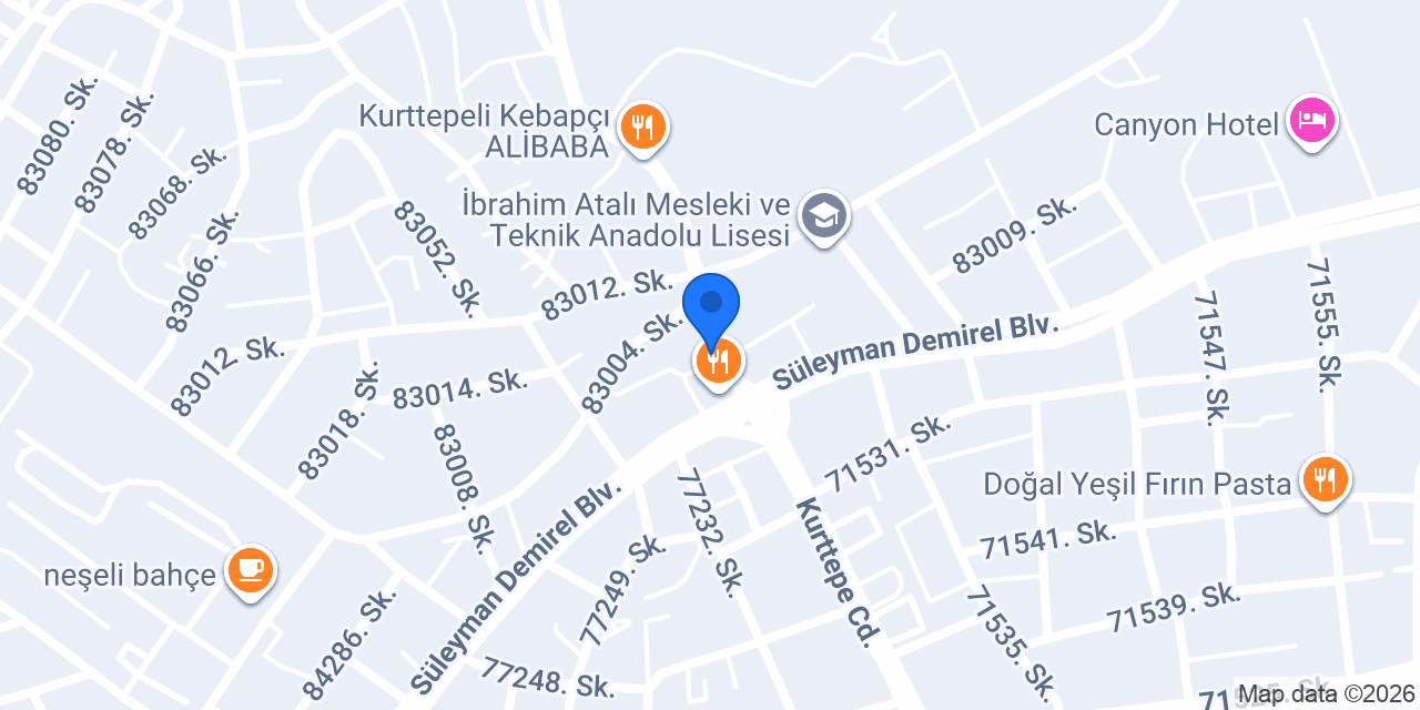KURTTEPE ŞEÇ DÖNER & EV YEMEKLERİ konumu