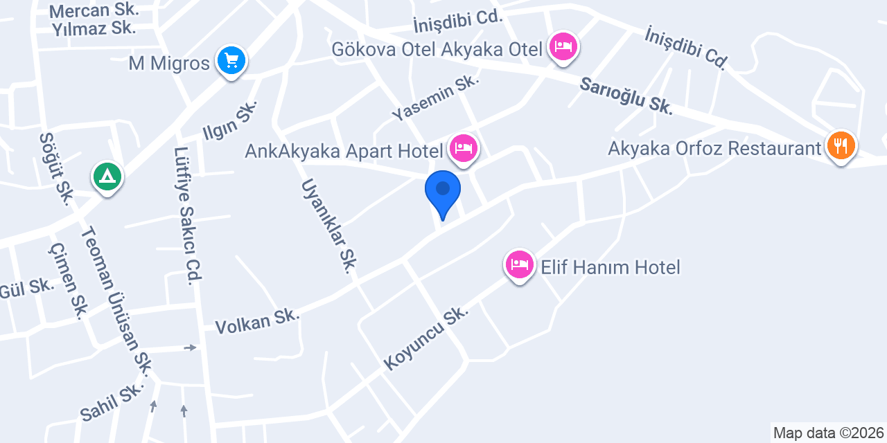 Su Cafe Restaurant Akyaka konumu