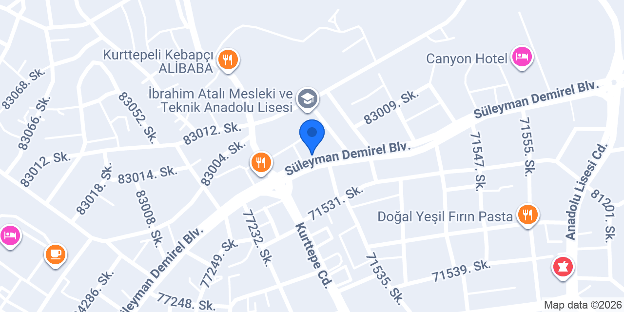 SİMA OPTİK konumu