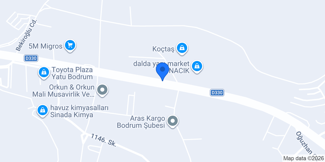 Qua Granite Bodrum / Adaser Yapı konumu