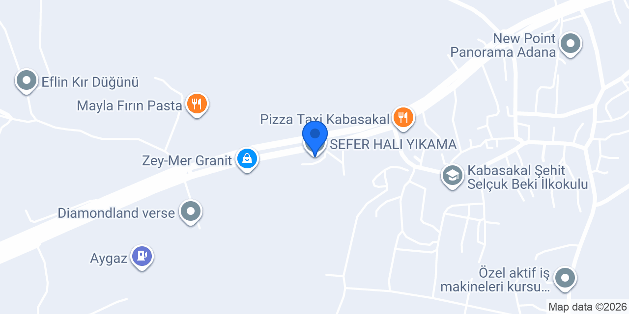 SEFER HALI YIKAMA konumu
