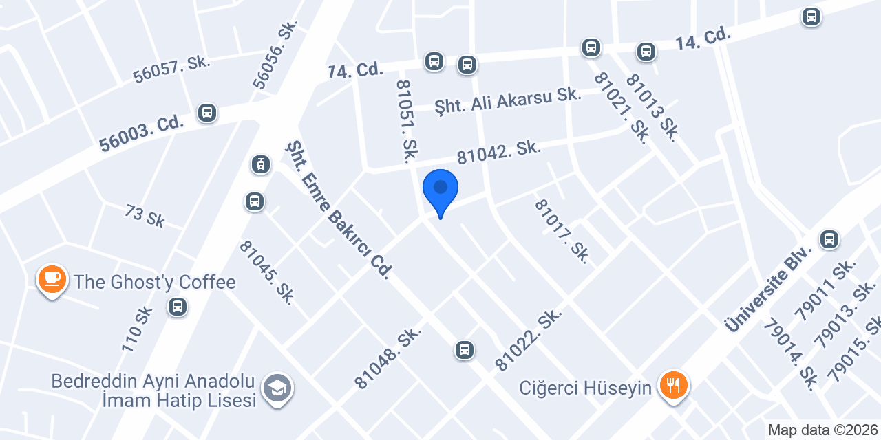Binevler Sosyal Tesisi konumu