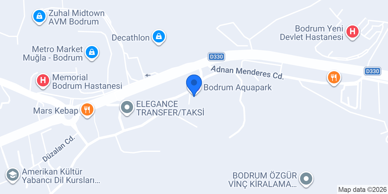 Bodrum Missa Organizasyon Event konumu