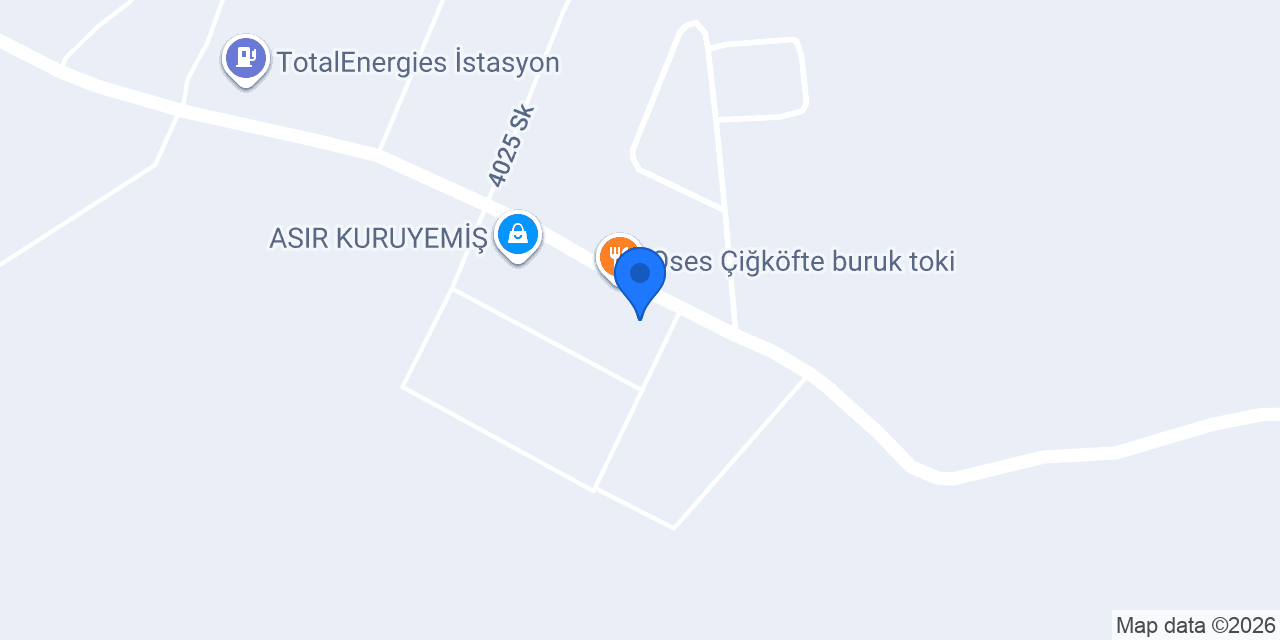 Hasgül Şarküteri konumu