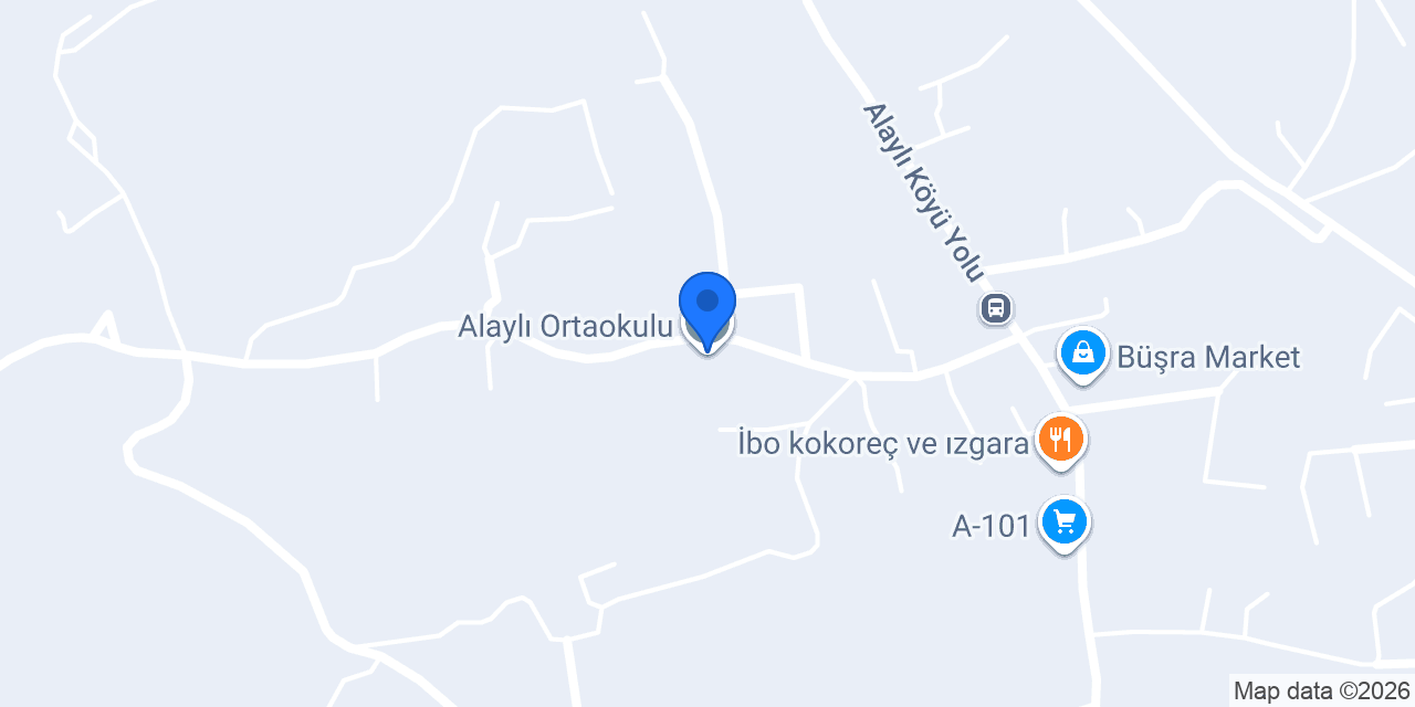 Alaylı Ortaokulu konumu