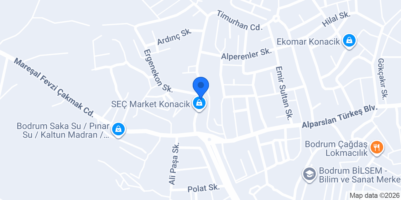 HB ELEKTRİK MARİN BODRUM konumu