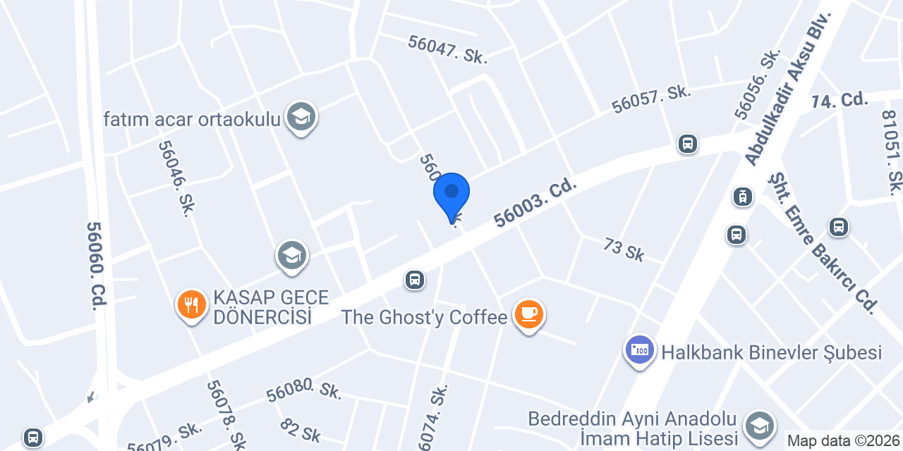 MÜKREMİN DÖŞ [HAİR BOSS] konumu
