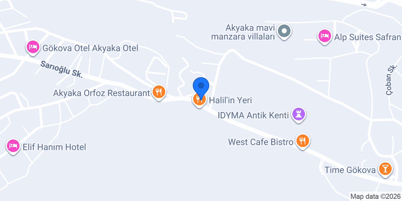 Muğla Akyaka Macrokiosk konumu