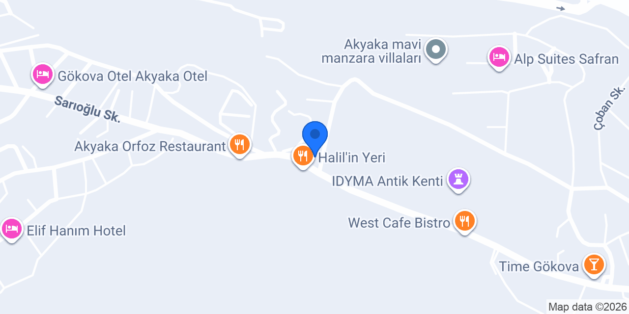 Hotel Azmakhan konumu