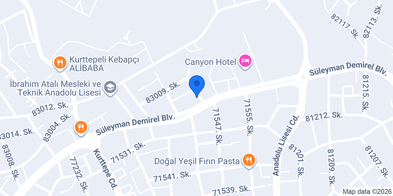 ATÖLYE LUVİ konumu