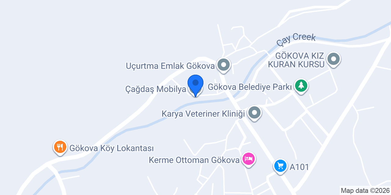 Çağdaş Mobilya konumu