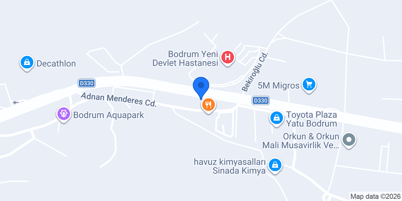 Halikarnas Perde Bodrum konumu