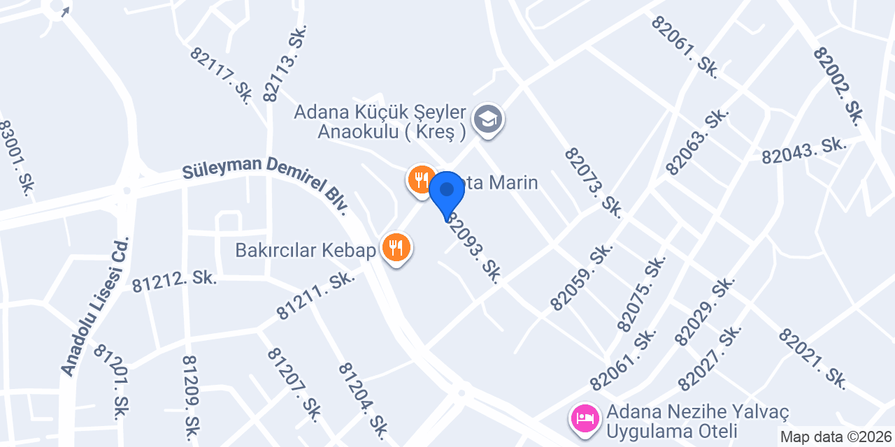 Kılınç Hukuk Bürosu konumu