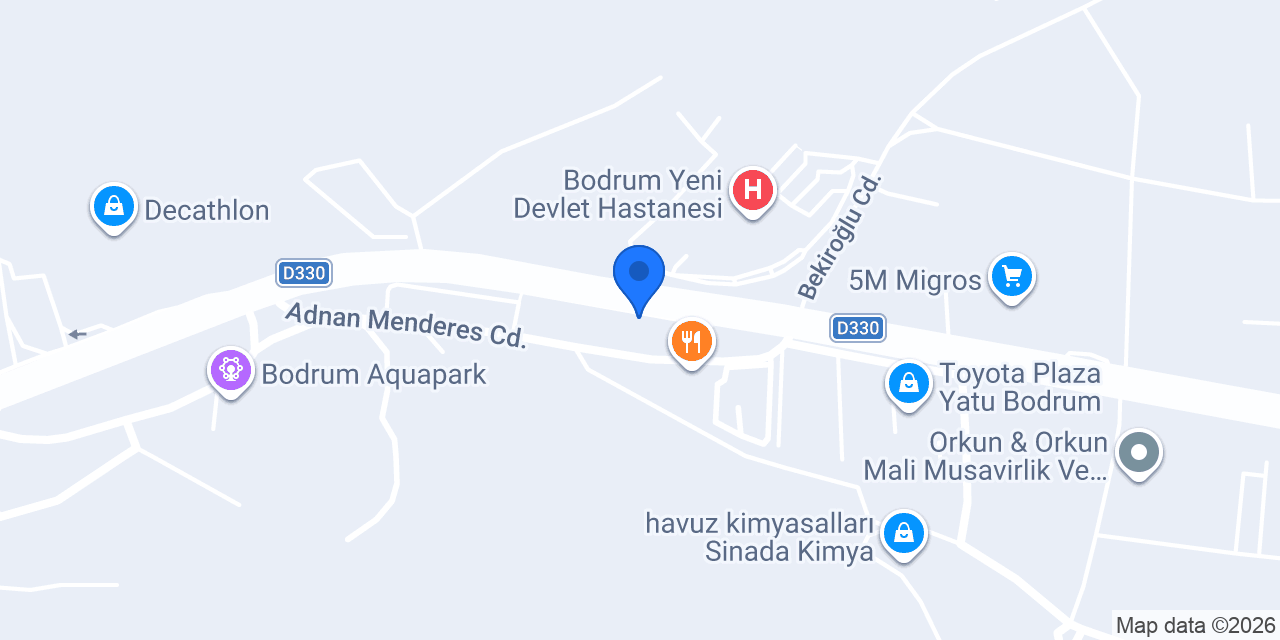 AYDİNLATMA VE ELEKTRİK LUZMAR BODRUM konumu