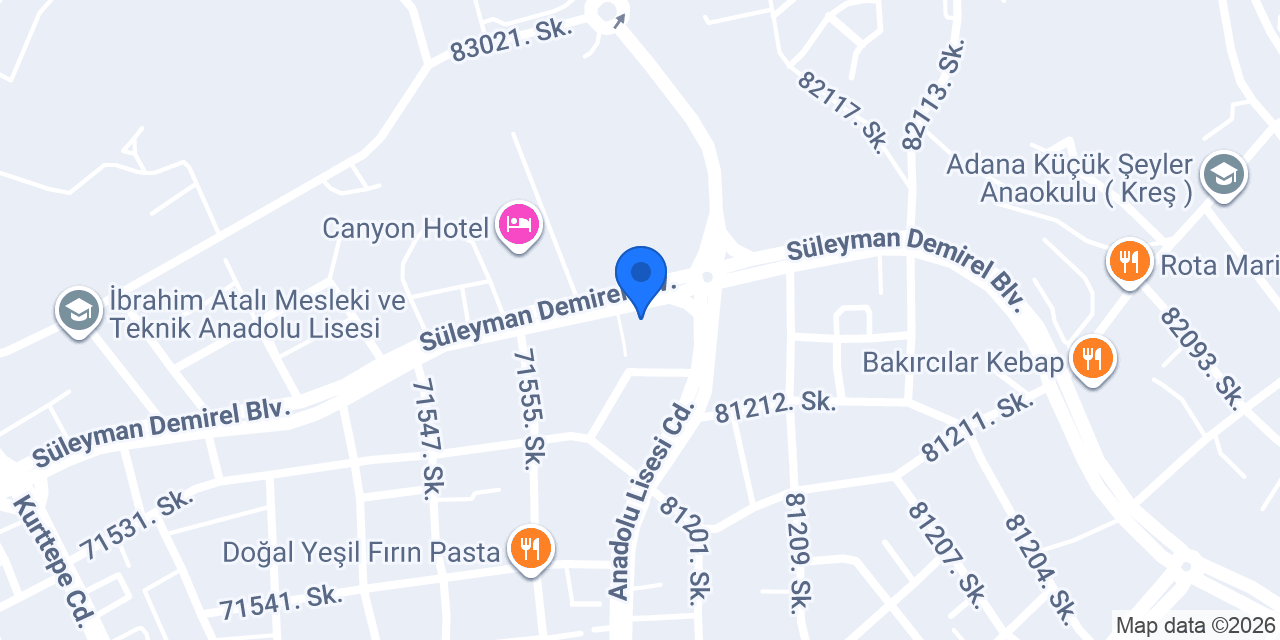 Durukan Yapı konumu