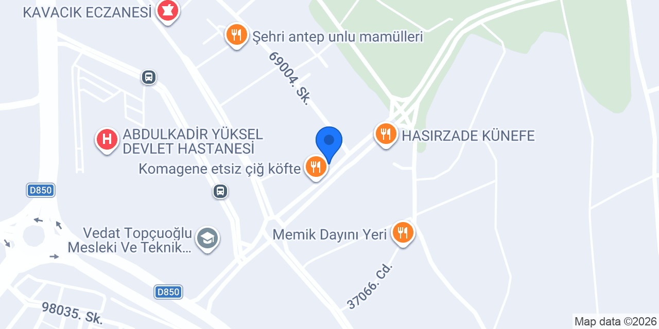 Kebap Atölyesi konumu