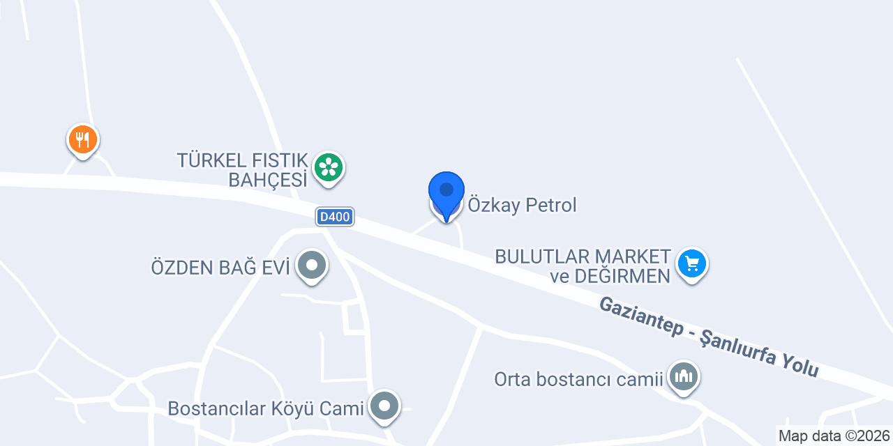 Özkay Petrol konumu
