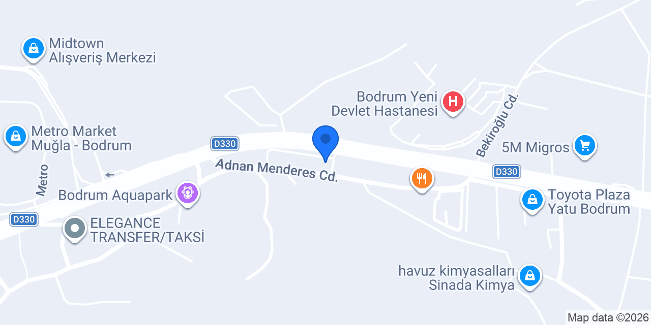 Bodrum Boya konumu